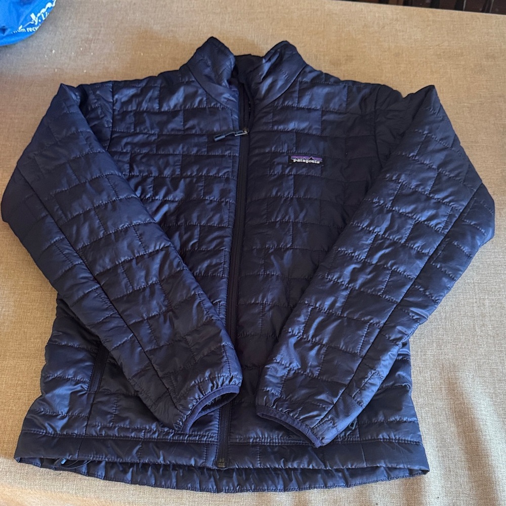 Patagonia Navy Quilted Jacket